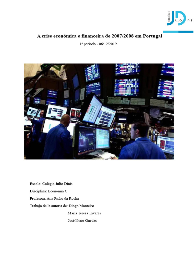 La Crisis Económica y Financiera de 2007 | PDF | Deuda | Deuda ...