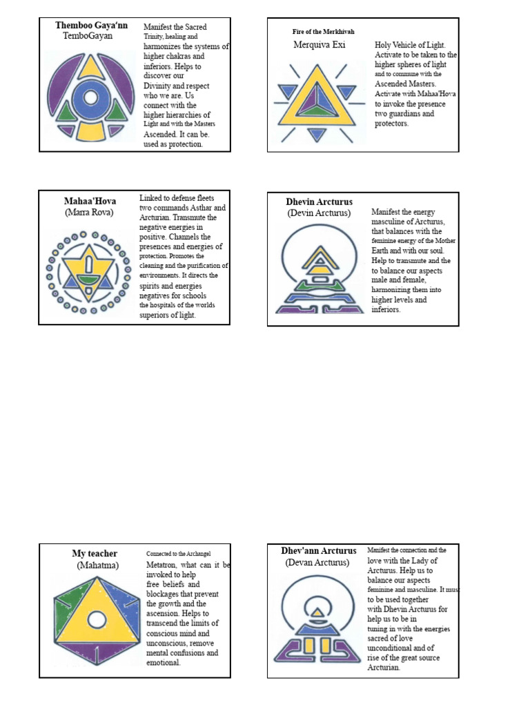 Symbols Level 2 - Arcturians | PDF | Love | Spirituality