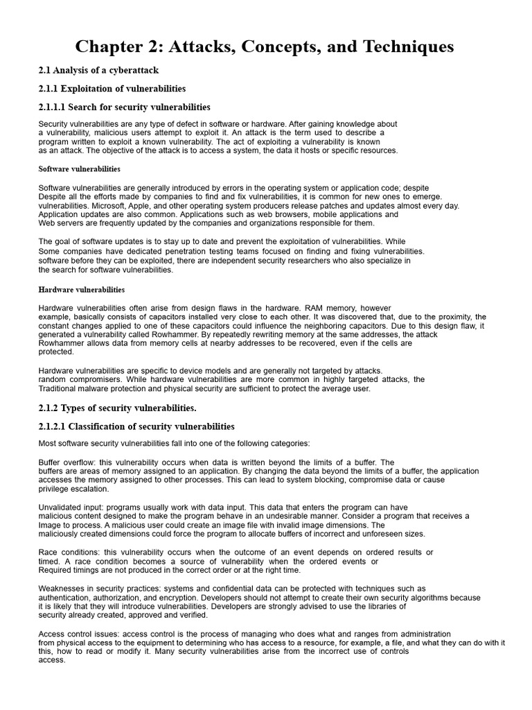 Cyberattack Analysis and Vulnerabilities | PDF | Malware | Denial Of ...