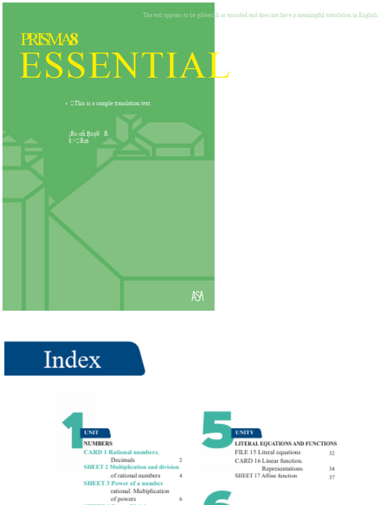 Math Concepts: Equations and Functions | PDF | Decimal | Numbers