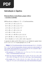 Introd Algebra - Exercicios Resolvidos 3 - Lenimar N Andrade