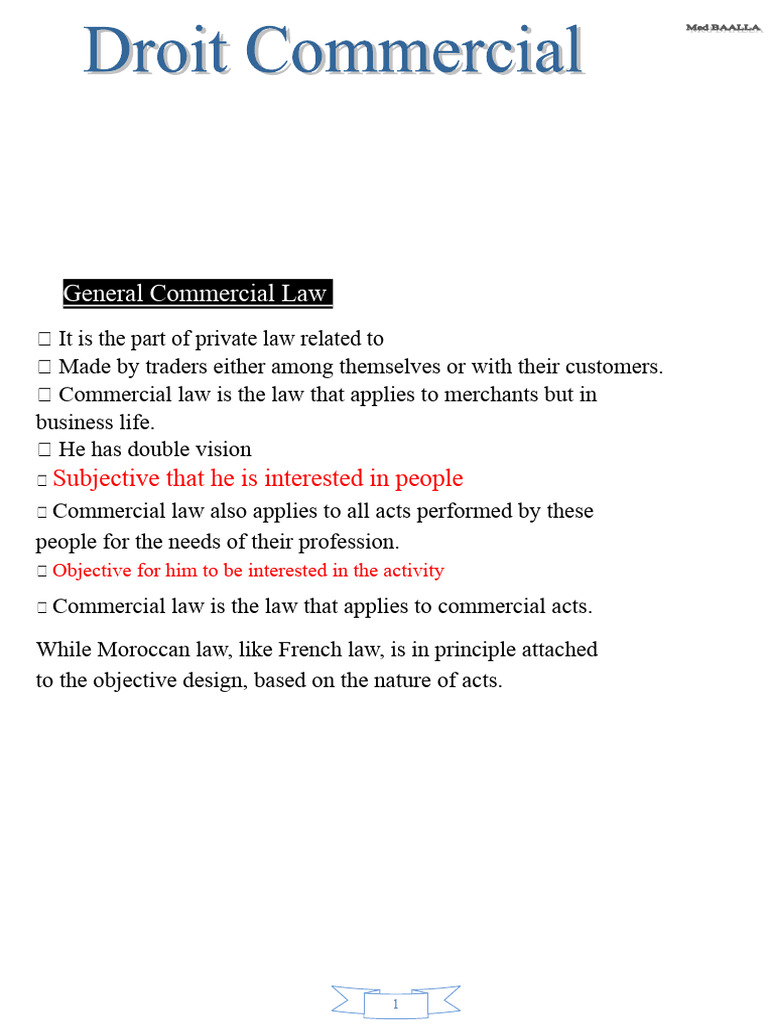 Understanding Commercial Law Basics | PDF | Taxes | Bookkeeping