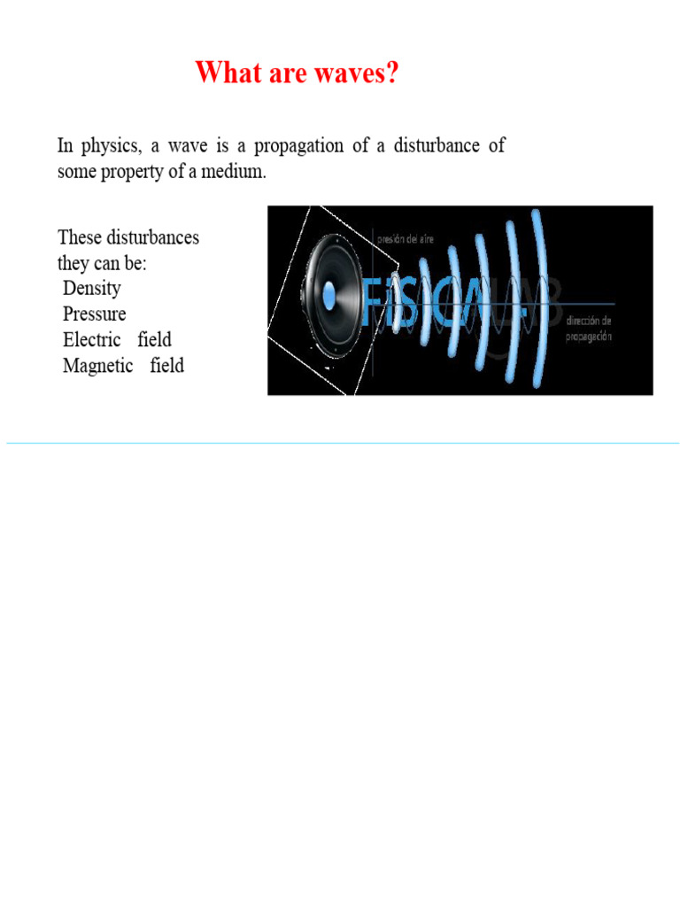 Waves | PDF | Waves | Frequency