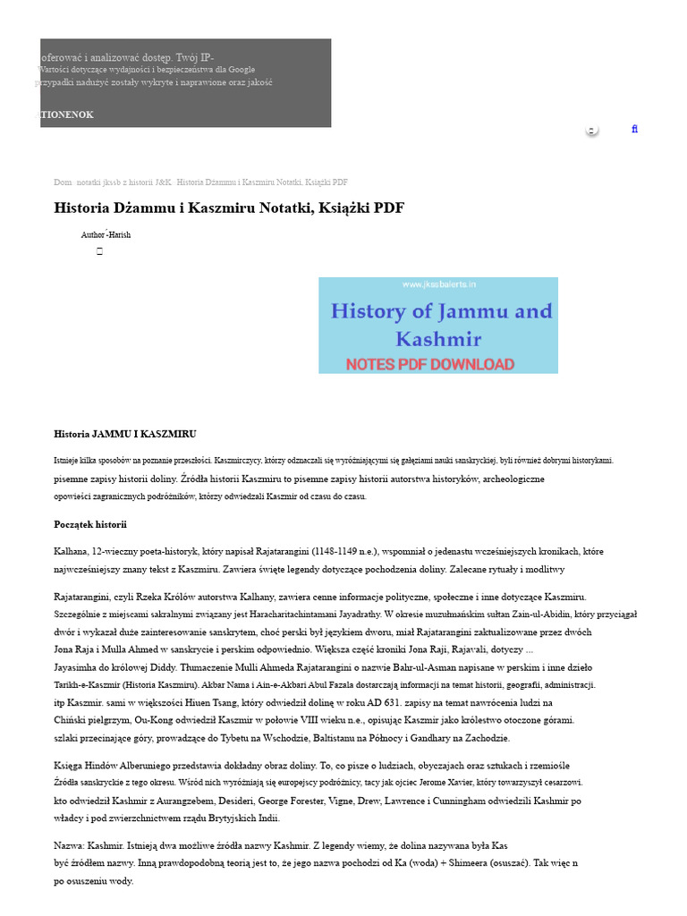 Historia Jandk | PDF