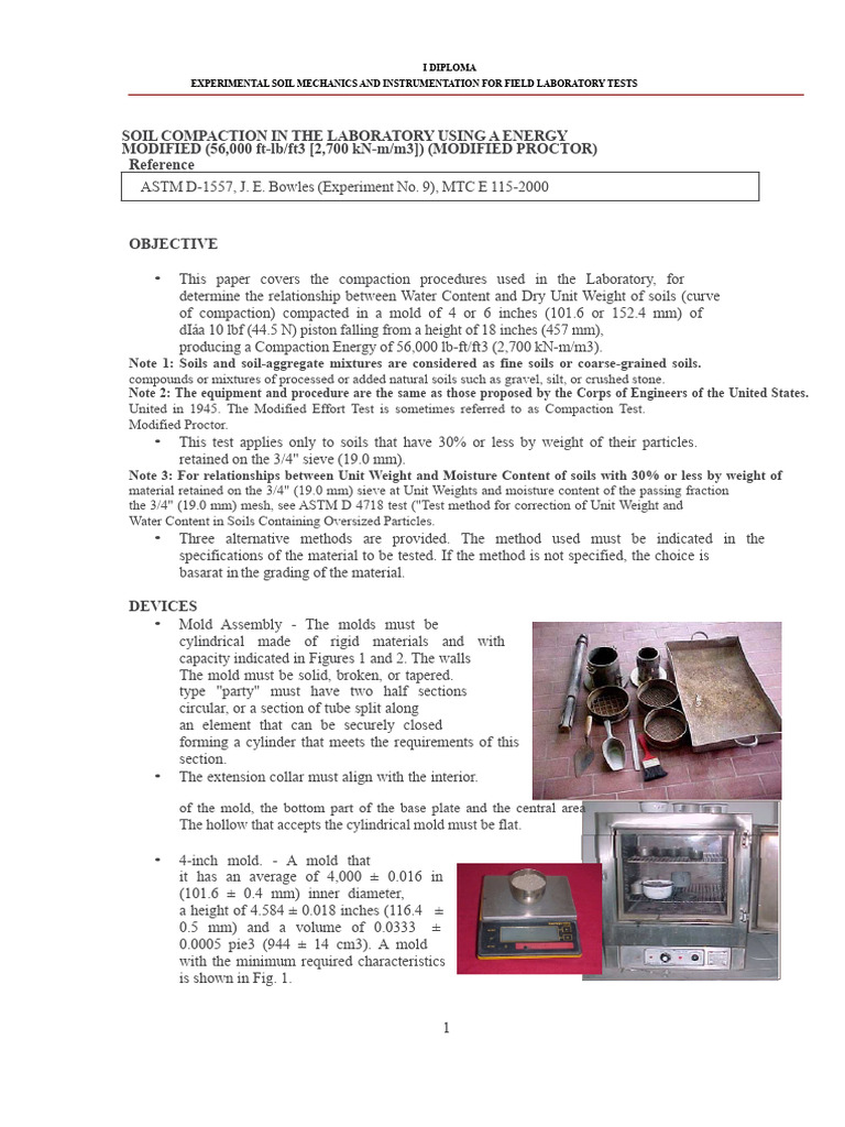 Soil Compaction Testing Methods Guide | PDF | Soil Mechanics | Earth ...