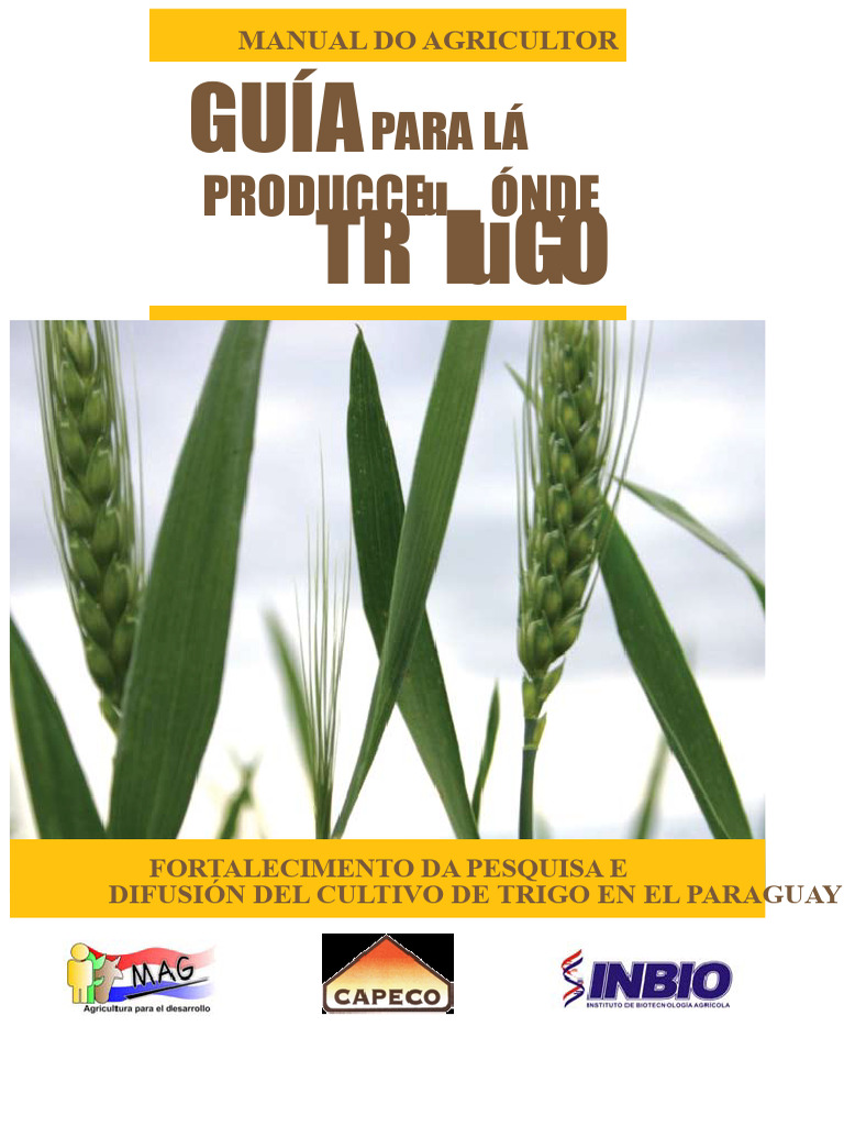 Guia Prática para Cultivo de Trigo | PDF | Agricultura | Trigo
