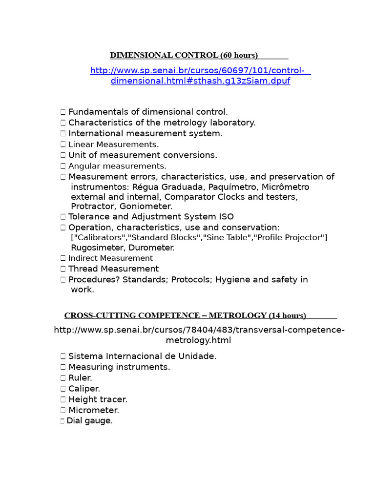 Dimensional Control Fundamentals Course | PDF