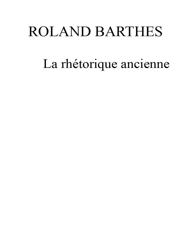 Histoire de la rhétorique antique | PDF | Rhétorique | Cicéron