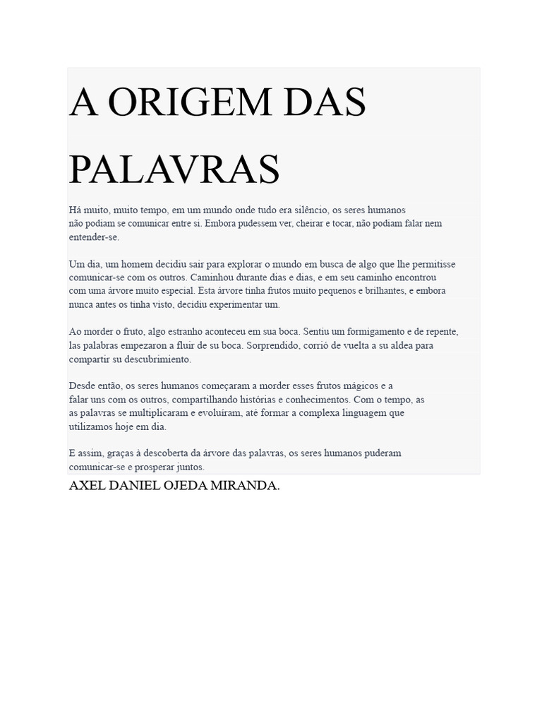 A Descoberta da Comunicação Humana | PDF