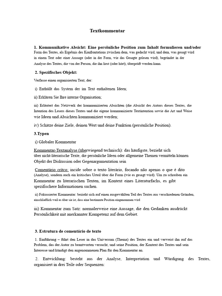 Textkommentar -AB-2020 | PDF