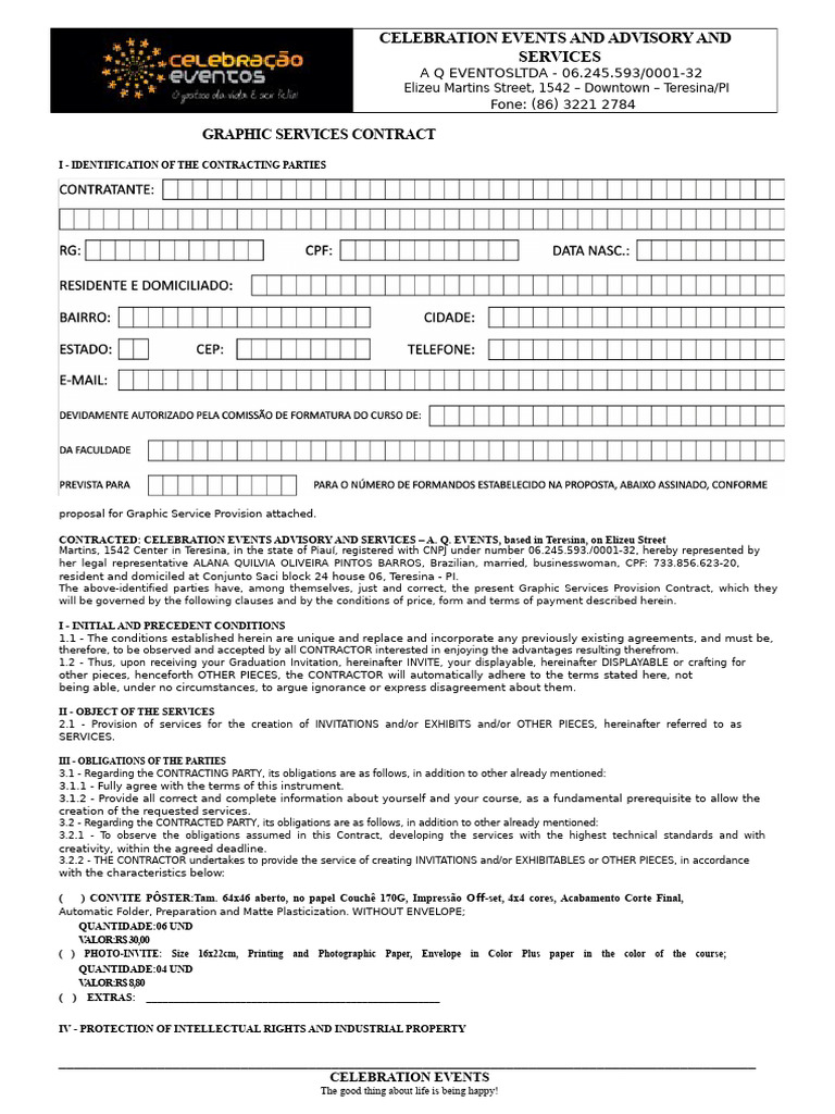 Individual Contract - Invitations | PDF | Business Law | Private Law