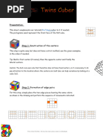 4x4 Rubik's Cube Solution Manual | PDF | Polytopes | Puzzles
