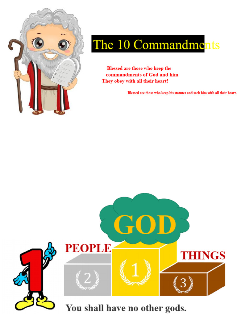 The 10 Commandments Explained | PDF