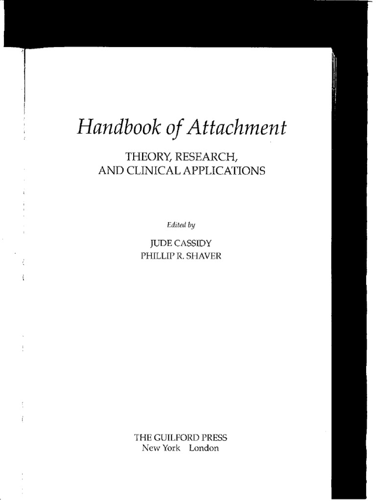 Handbook of Attachment Theory Research a (3) | PDF
