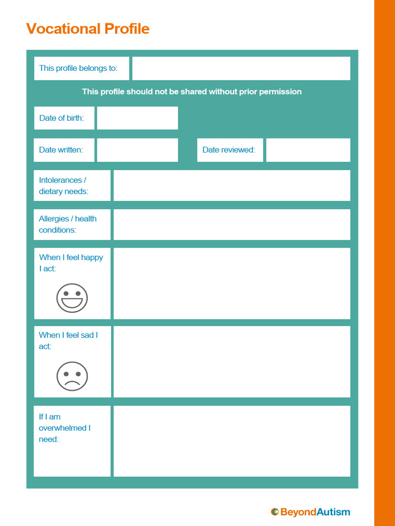 Comprehensive Vocational Profile Guide | PDF | Vocational Education ...