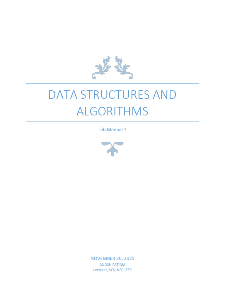 Data Structures Lab Manual: Strings | PDF