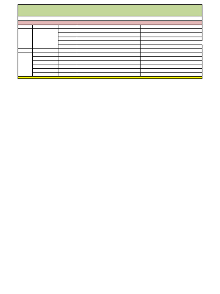 Week 24 Class Timetable 2025 | PDF