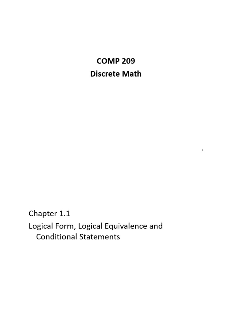 LN 1 | PDF