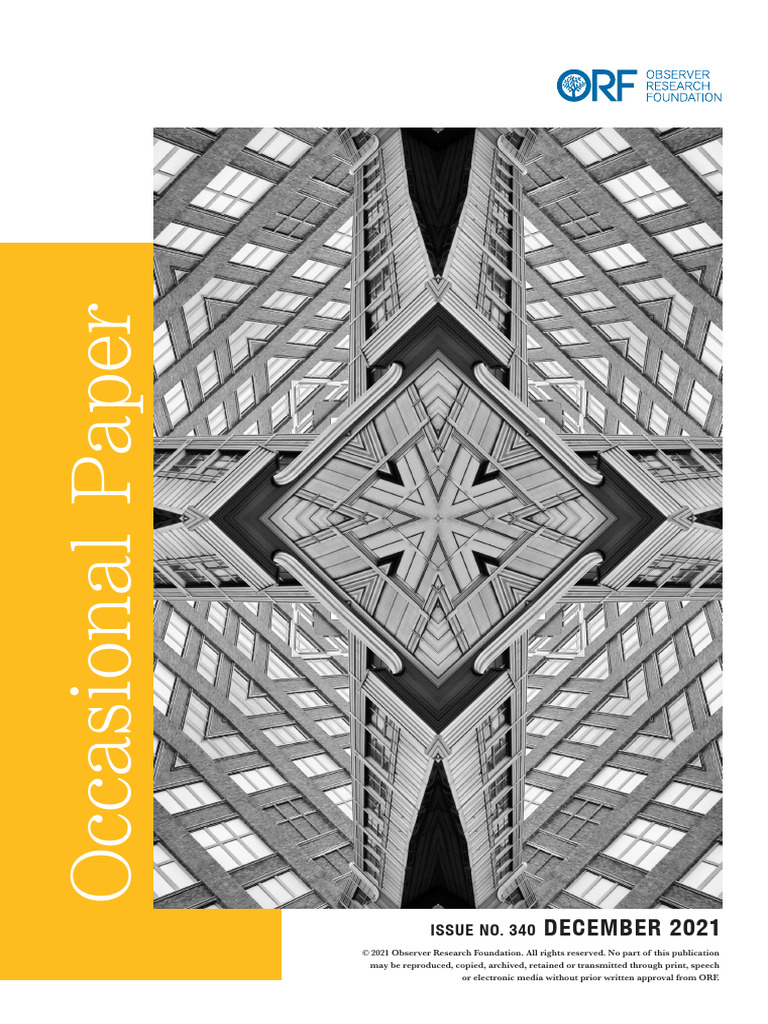 Observer Research Foundation Occasional Paper | PDF