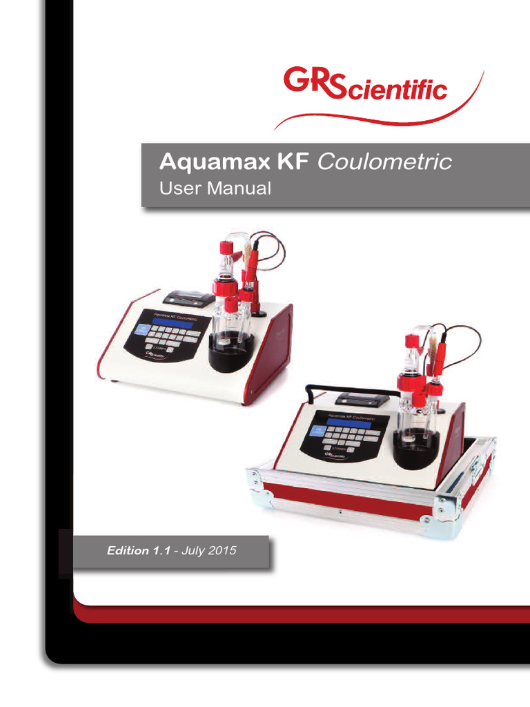 AKF Coulometric v 1.1 | PDF | Electricity