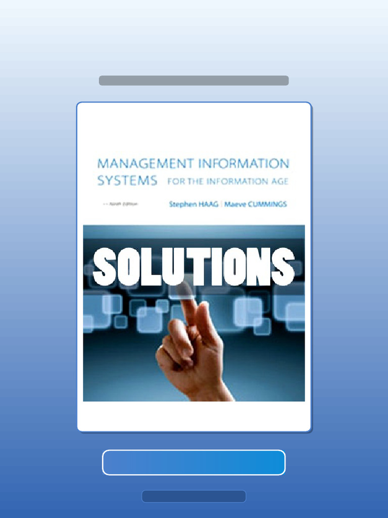 Management Information Systems For The Information Age 9 Ed Haag Ebook ...