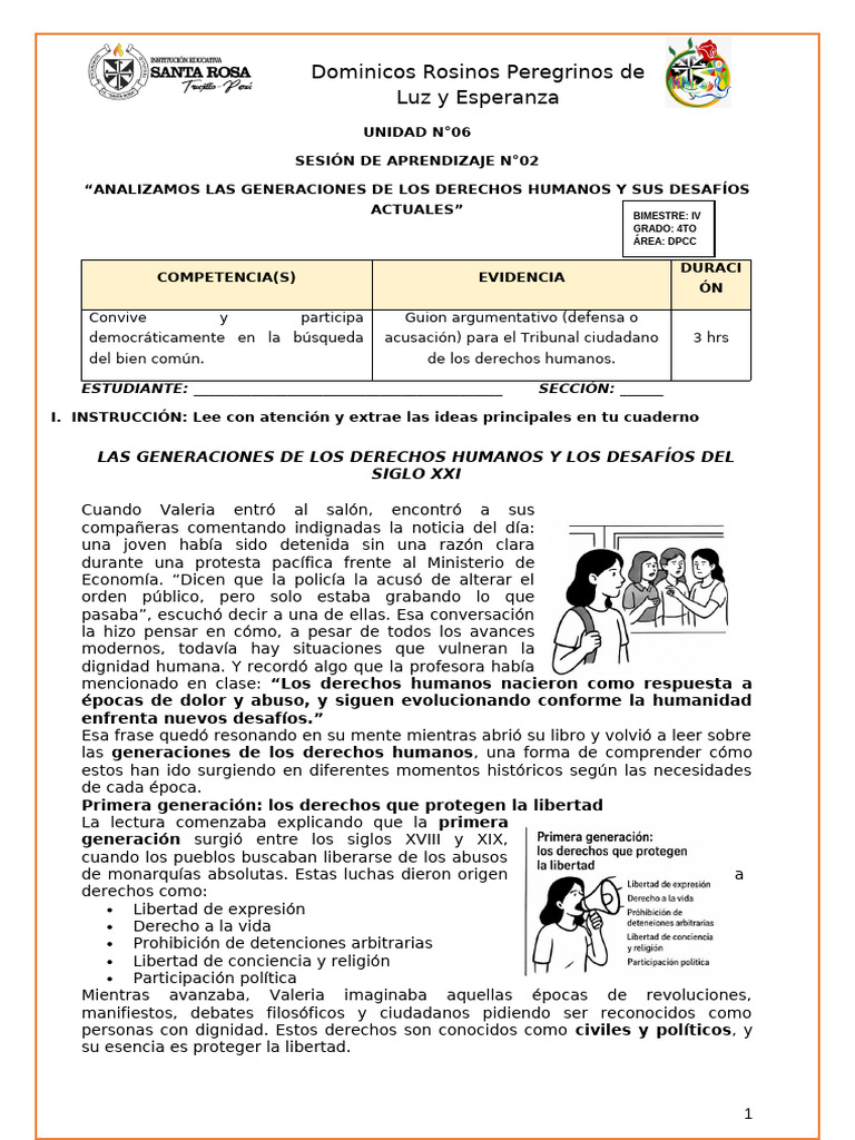 Material Sesion 2 | PDF | Derechos humanos | Democracia