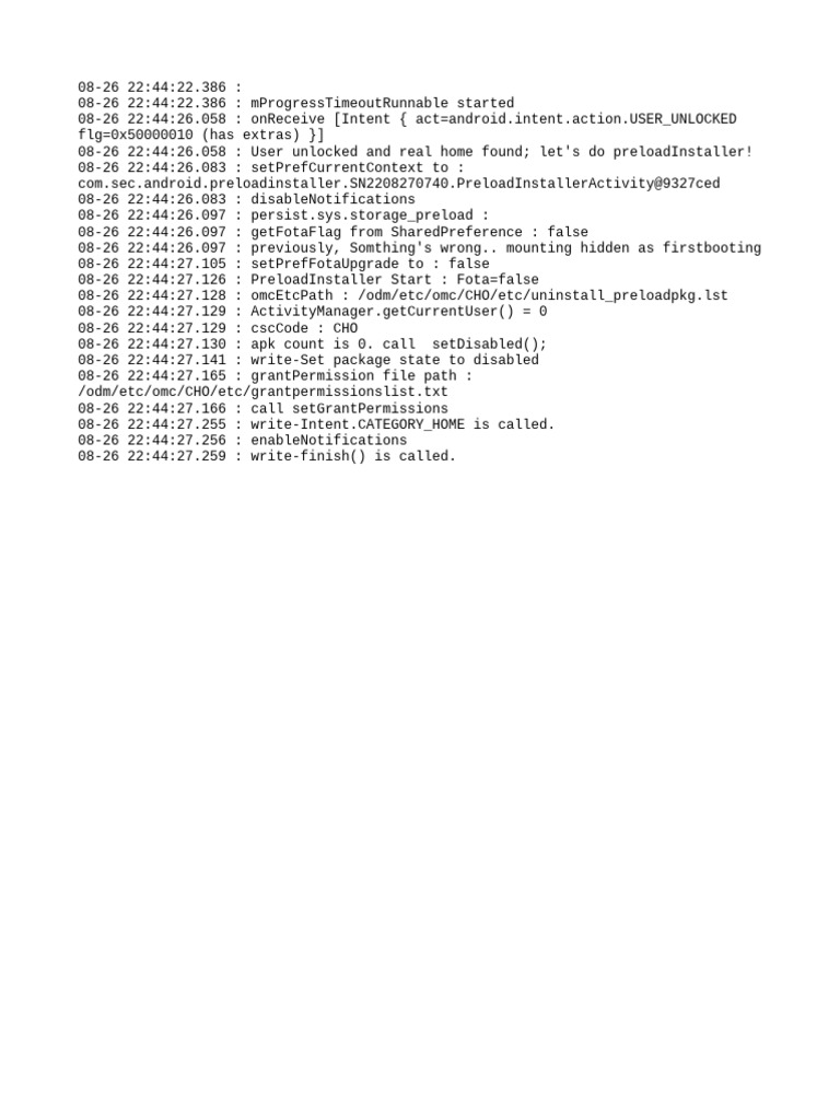 Preload Installer | PDF