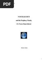 Download Nostradamus and His Prophecy Puzzle by Barbara Taylor SN9617584 doc pdf