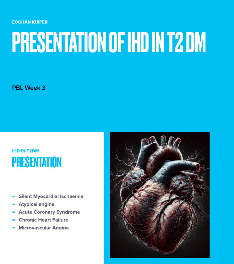 W3 IHD T2DM PBL Presentation | PDF