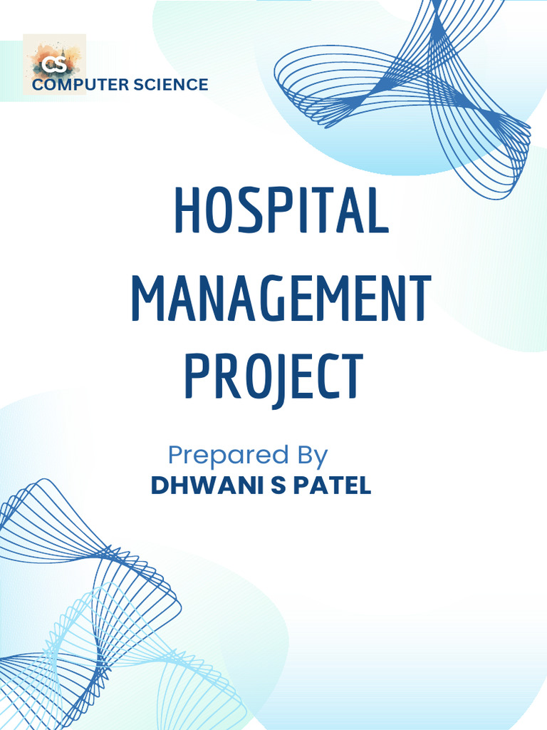Hospital Management System Project | PDF | Databases | Computer Engineering