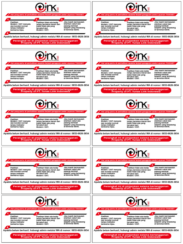 Stiker Modem Jadi | PDF