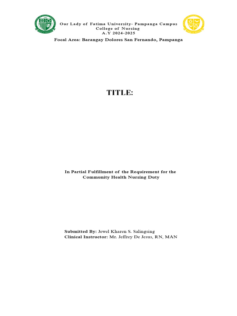 Copy of Community Paper | PDF | Health Care