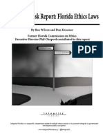 Corruption Risk Report - Florida Ethics Laws