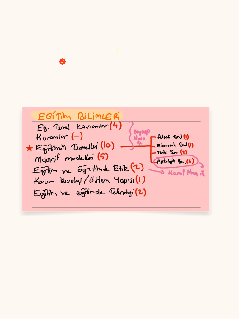 Notlarım | PDF