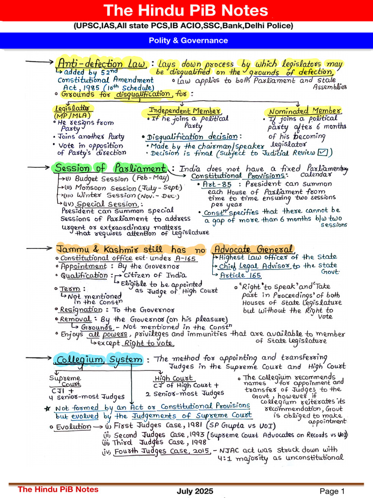 Understanding India's Anti-Defection Law | PDF | Taxes