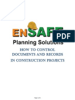 How to Control Documents and Records in Construction Projects