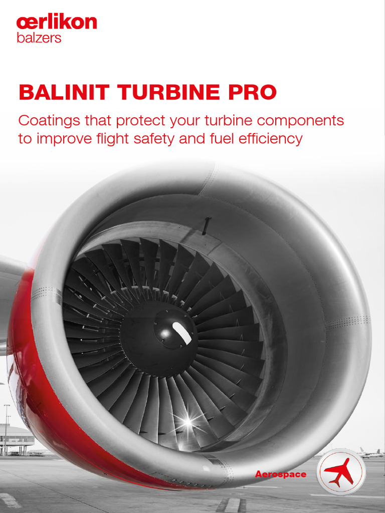BALINIT TURBINE PRO Coating Benefits | PDF | Turbine | Energy Technology