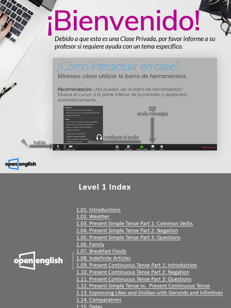 L1 Private Class TB Span (2) | PDF | English Language | Subject (Grammar)