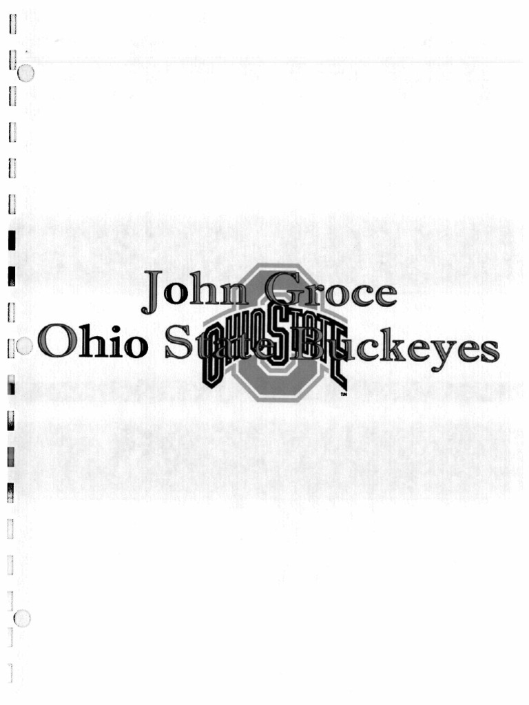 John Groce Ohio State Ball Screening and Post Play | PDF