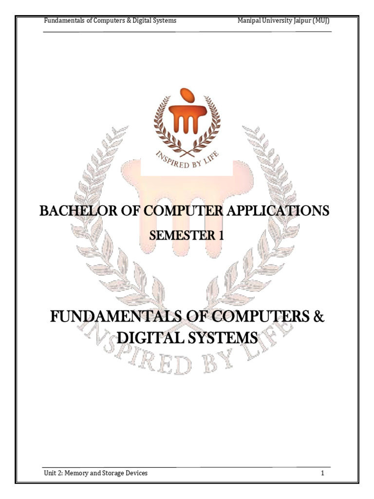 Memory and Storage Devices Overview | PDF | Computer Data Storage ...