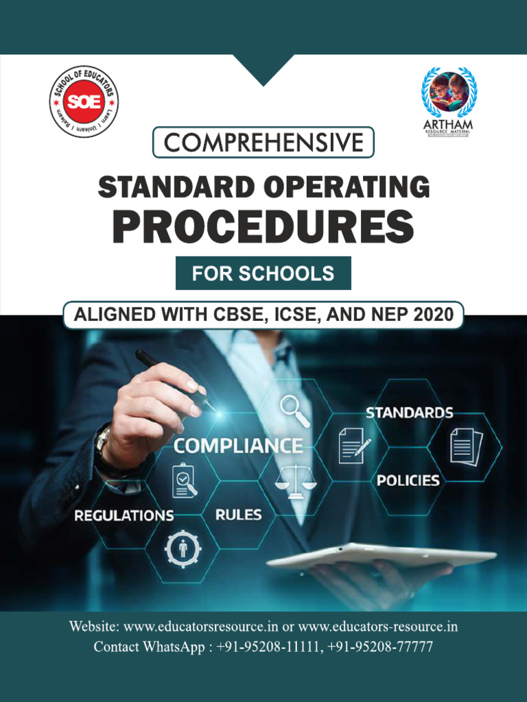 School Standard Operating Procedures | PDF