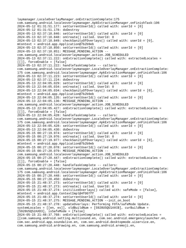 Lom Log | PDF | Android (Robot) | Operating System Families