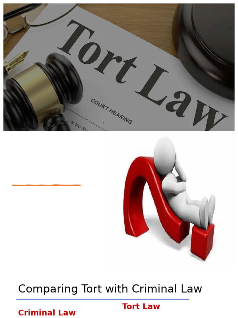 Understanding Tort Law Basics | PDF | Damages | Legal Liability
