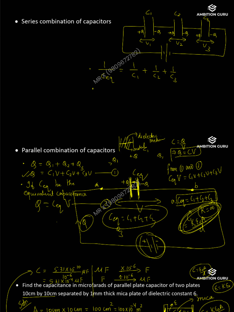 Capacitor 3 | PDF