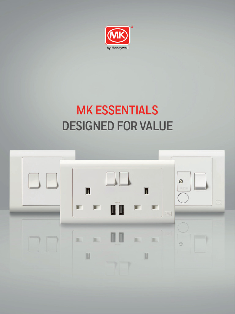 MK Essentials: Affordable Wiring Devices | PDF | Electrical Connector ...