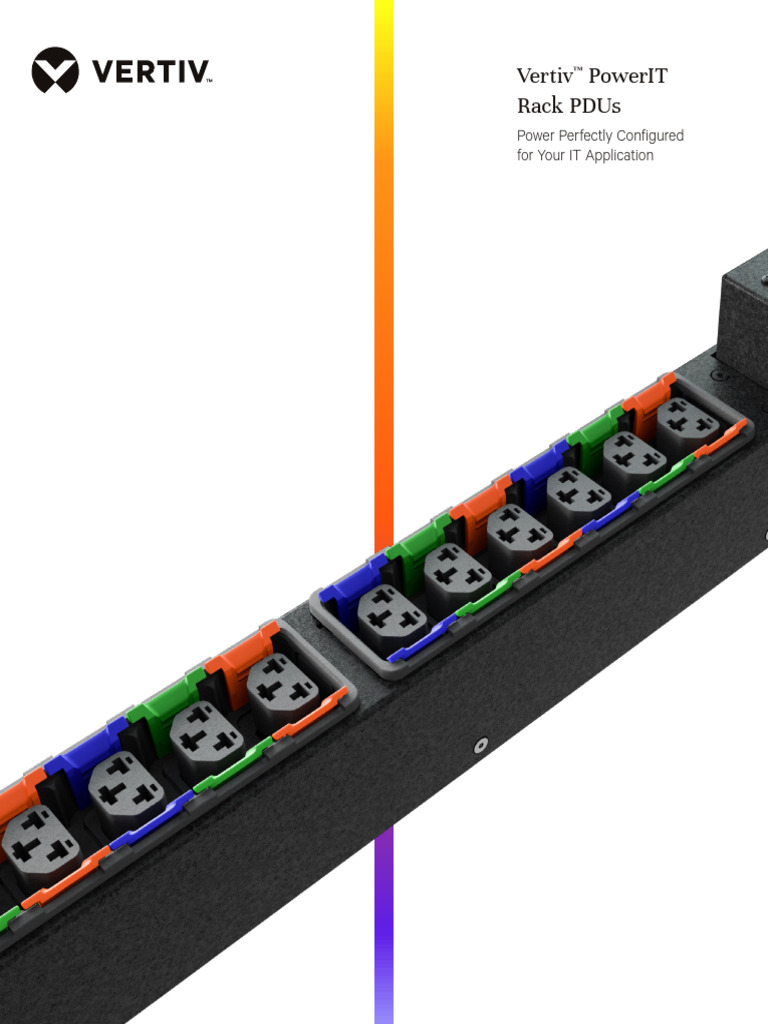Vertiv PowerIT Rack PDUs Overview | PDF | Data Center | Electrical ...