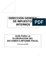 Guia Dictamen e Informe Fiscal 19-06-2002