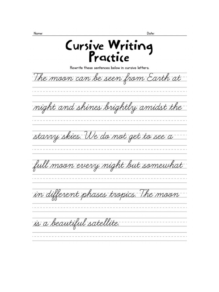 Handwriting | PDF
