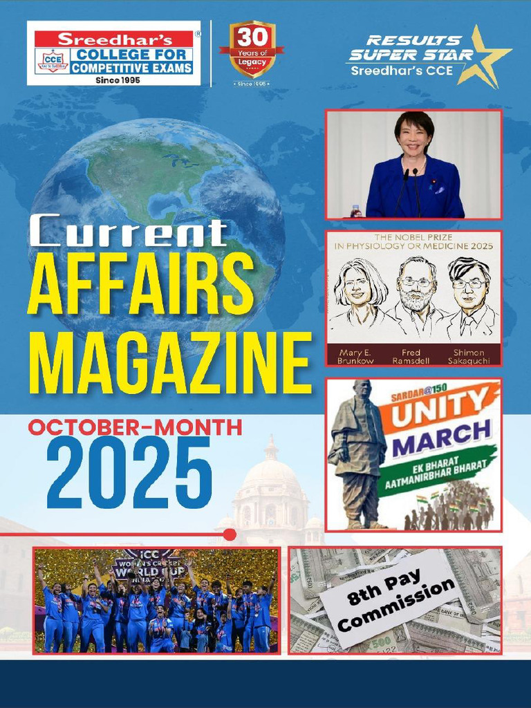 October Month Current Affairs (Banking) Magazine - 2025 | PDF |  International Union For Conservation Of Nature | Bhutan