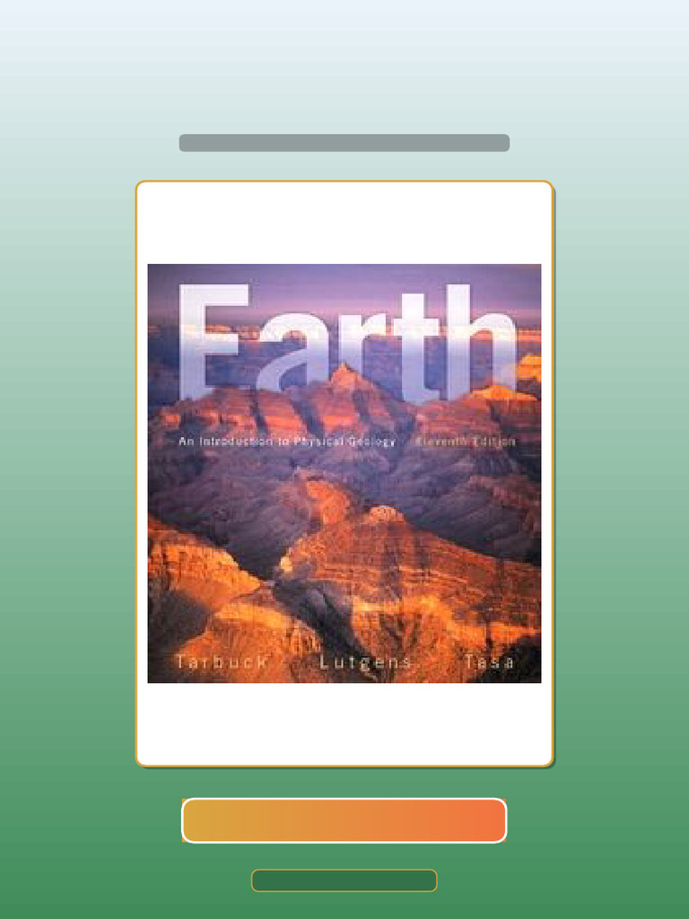 Test Bank for Earth an Introduction to Physical Geology Tarbuck 11th ...